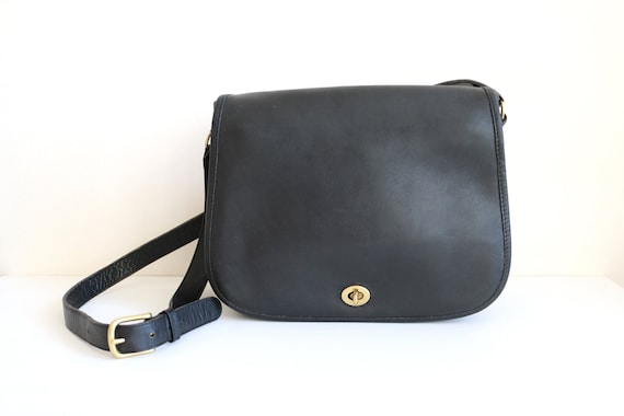 Coach Ranch Bag | Black Leather - image 1