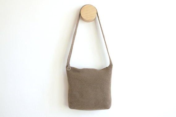 The Sak Crochet Shoulder Bag | Beige Tan - Etsy