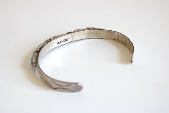 Zuni Vance Leaf Row Bracelet | Sterling Silver - image 4