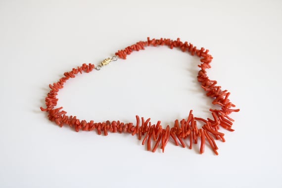 Coral Branch Necklace - image 2
