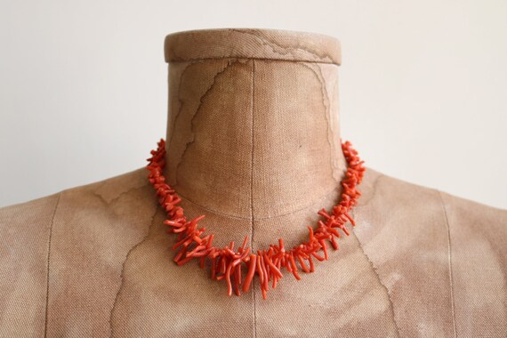 Coral Branch Necklace - image 3