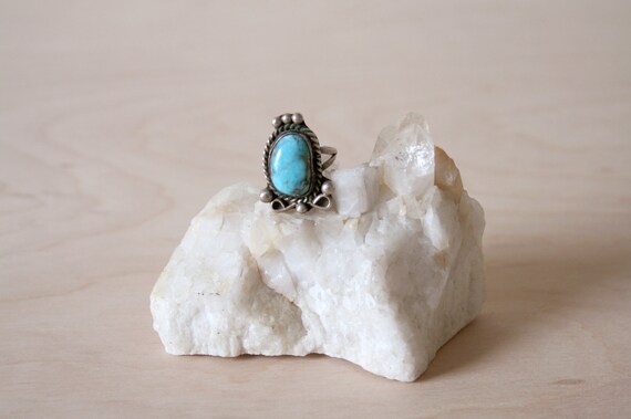 Bague amerindienne turquoise 5 5 Etsy France