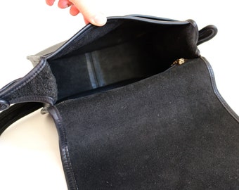 バッグ Coach Bonnie Cashin Limited Pouch Coach Classic Pouch Bag | Bonnie Cashin NYC | Black Leather