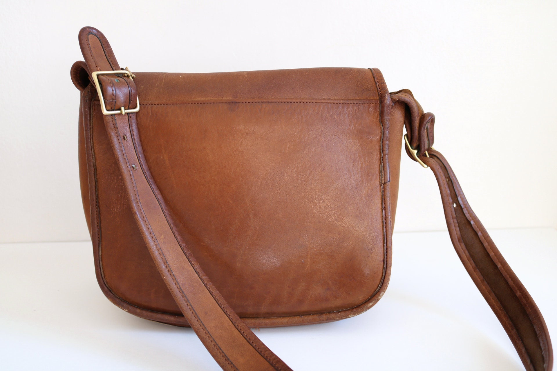 Coach Leatherware Classic Pouch Bag | Tabac Leather - Etsy