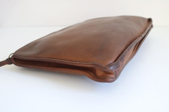 Coach Clutch Bag | Tan Leather - image 2