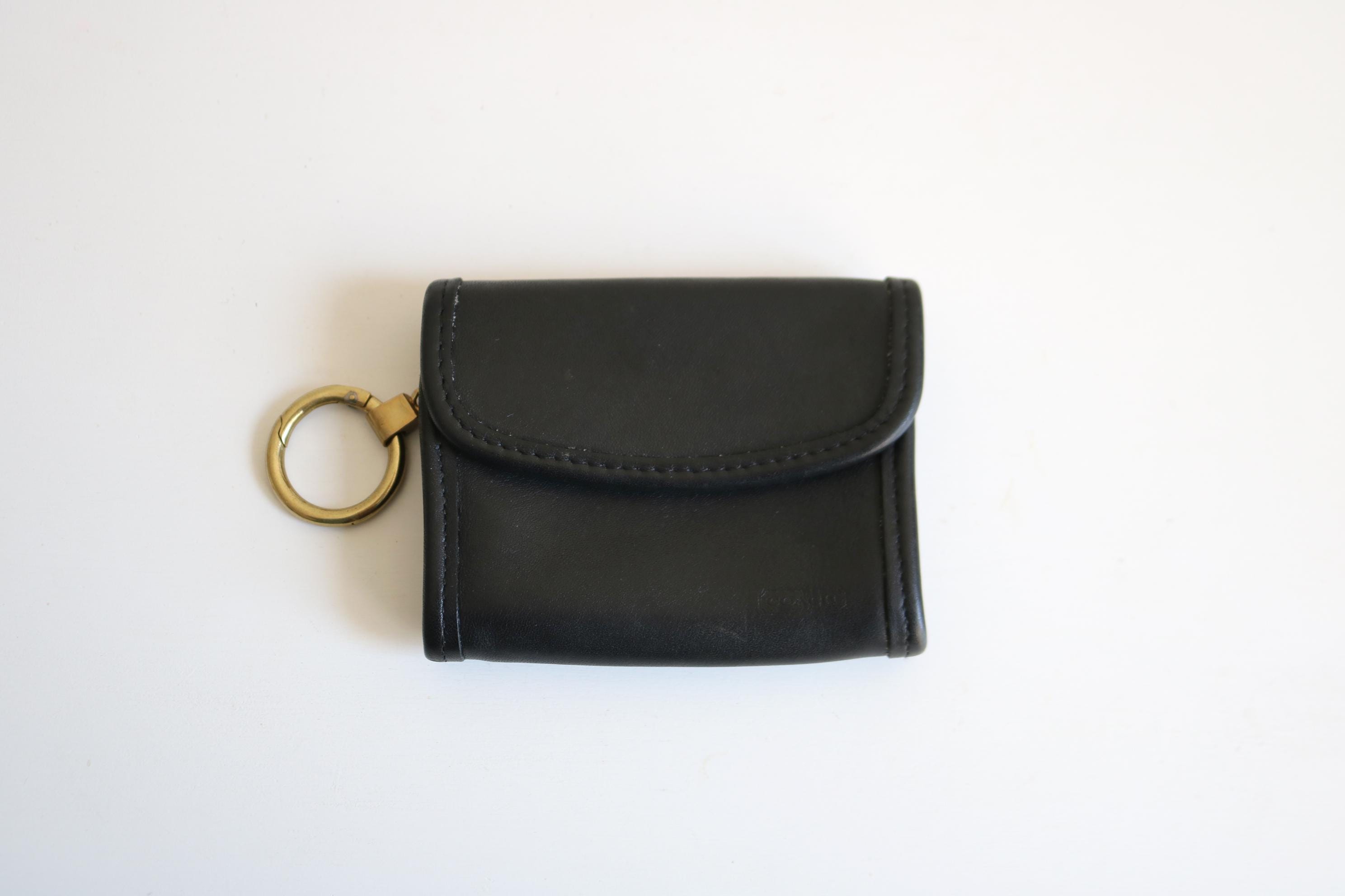 Coach Vintage Wallet Black - Etsy