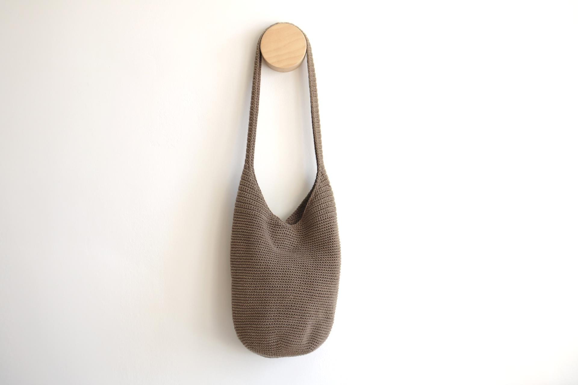 The Sak Crochet Shoulder Tan Bag - Etsy display picture 1