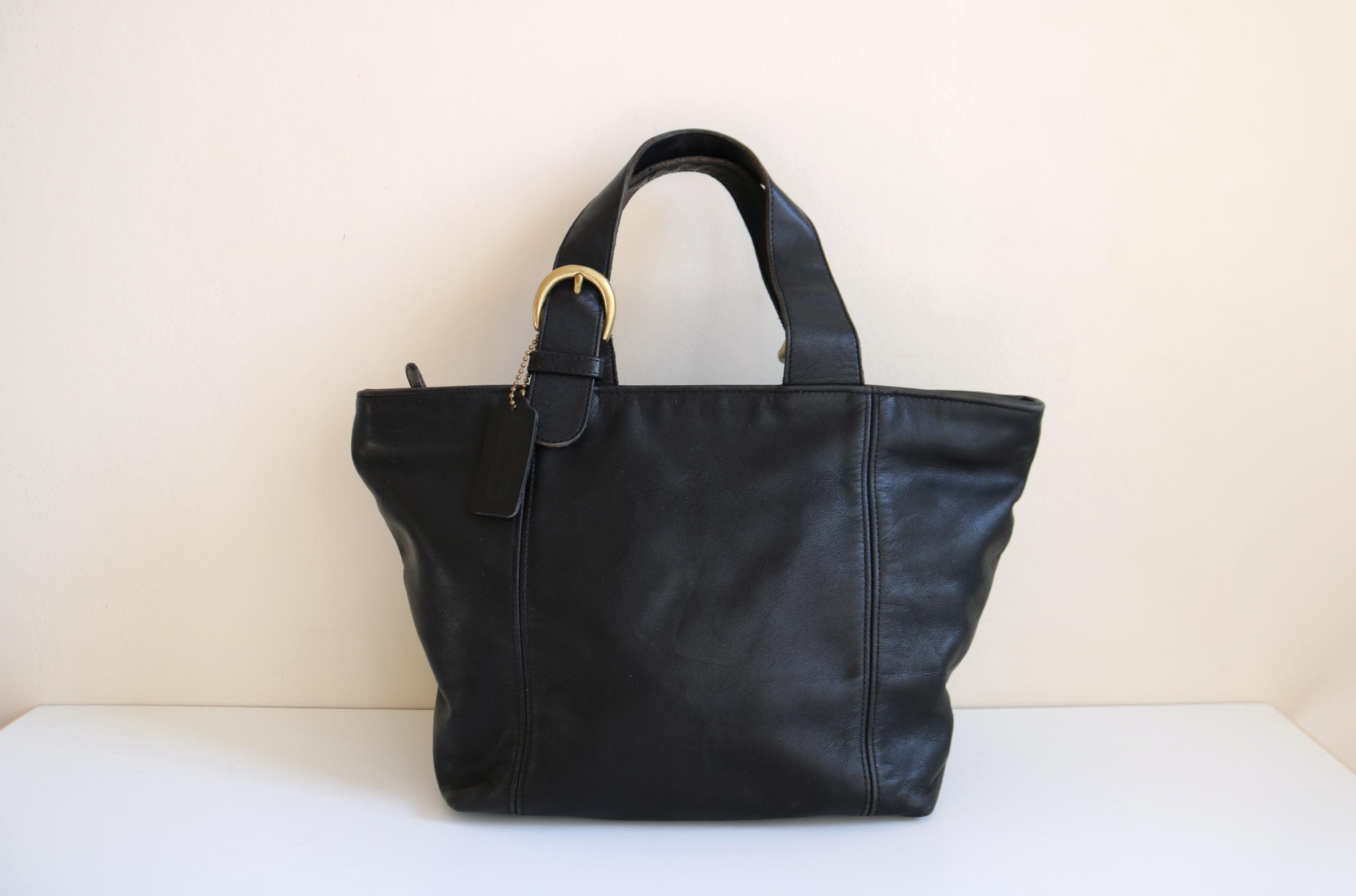 Coach Soho Waverly Small Tote Bag | Black Leather - Etsy Norway