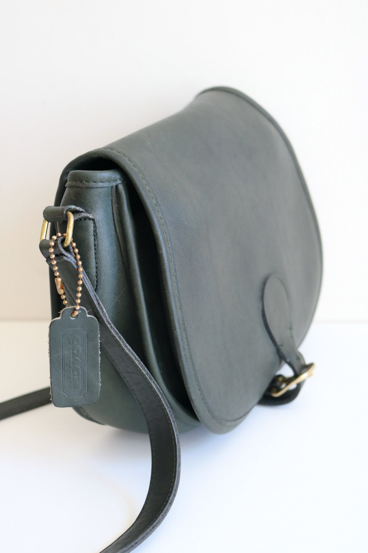 COACH サドルバッグ　グラブタン・レザー　ダークグリーン系【使用回数少】 il_fullxfull.5910426652_21d6.jpg