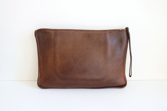 Coach Clutch Bag | Tan Leather - image 7