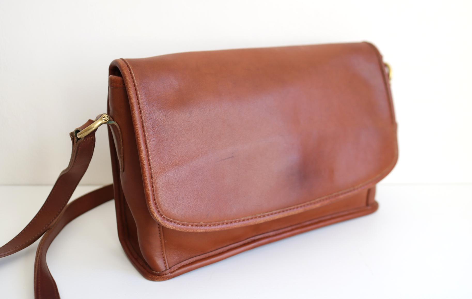 K子　　　　　　　　　　　　　　　　　【British Tan】COACH Vintage Coach British Tan Quincey Bag - Etsy