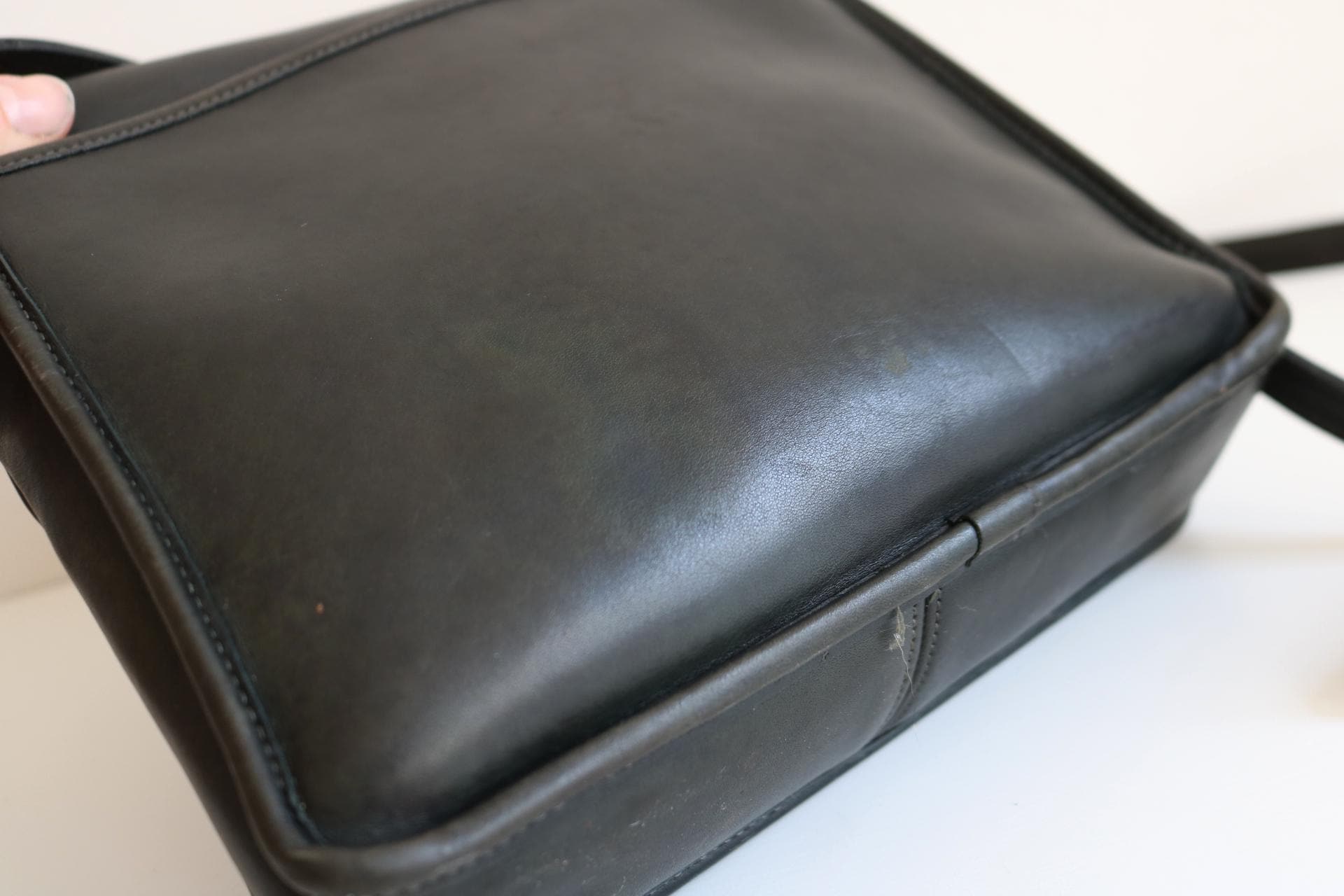 Coach Shelton Bag | Faded Black Leather - Etsy