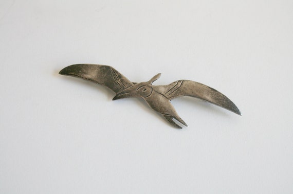 Mexican Pterodactyl Dinosaur Brooch