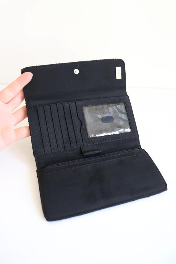 The Sak Crochet Wallet | Black - Etsy
