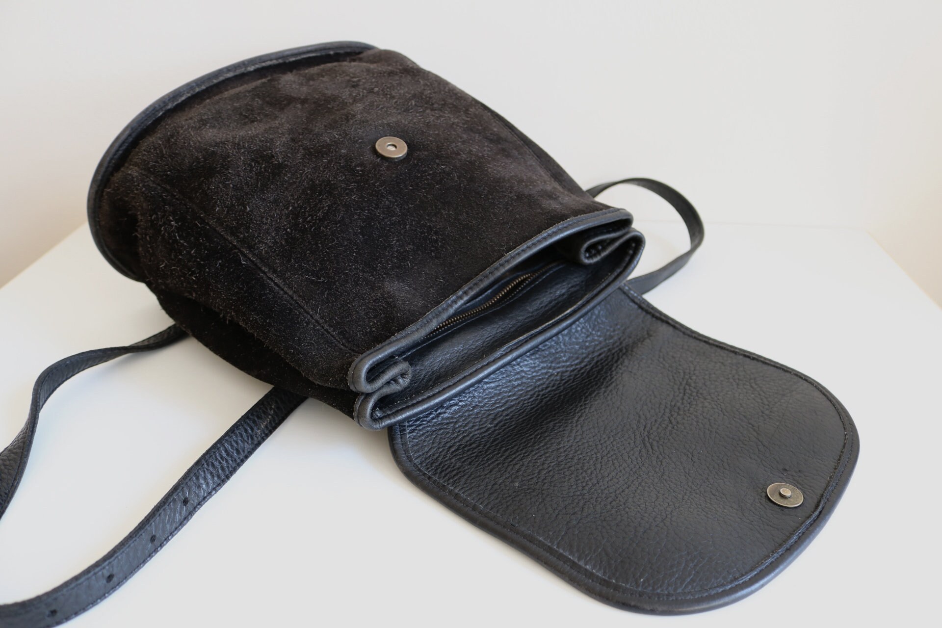 Coach Berkeley Backpack | Suede Full Grain Black Leather - Etsy