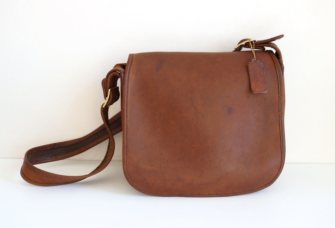 バッグ vintage coach old waist pouch brown 中古・古着通販】COACH (コーチ) バケツ型ショルダーバッグ レザー