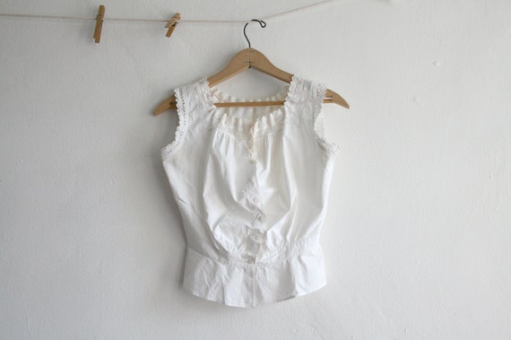 French Eyelet Cotton Camisole