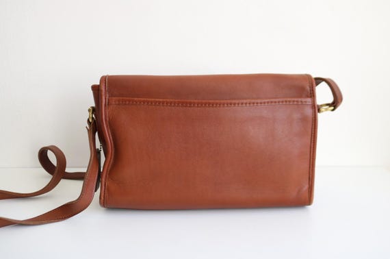 Coach Curtis Bag | British Tan Leather View 4