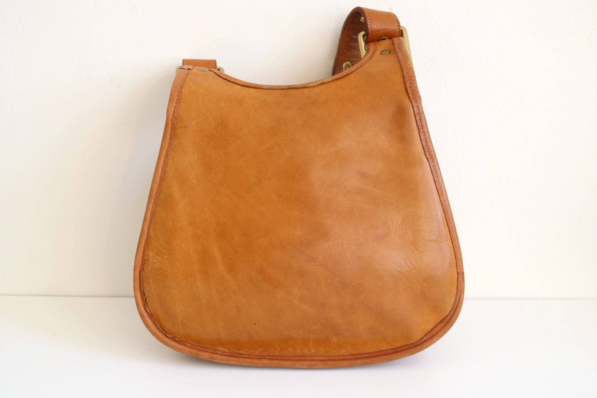 Coach Crescent Saddle Bag Saddle Leather Etsy UK