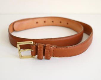 Coach British Tan Leather Belt | 38 display picture 1