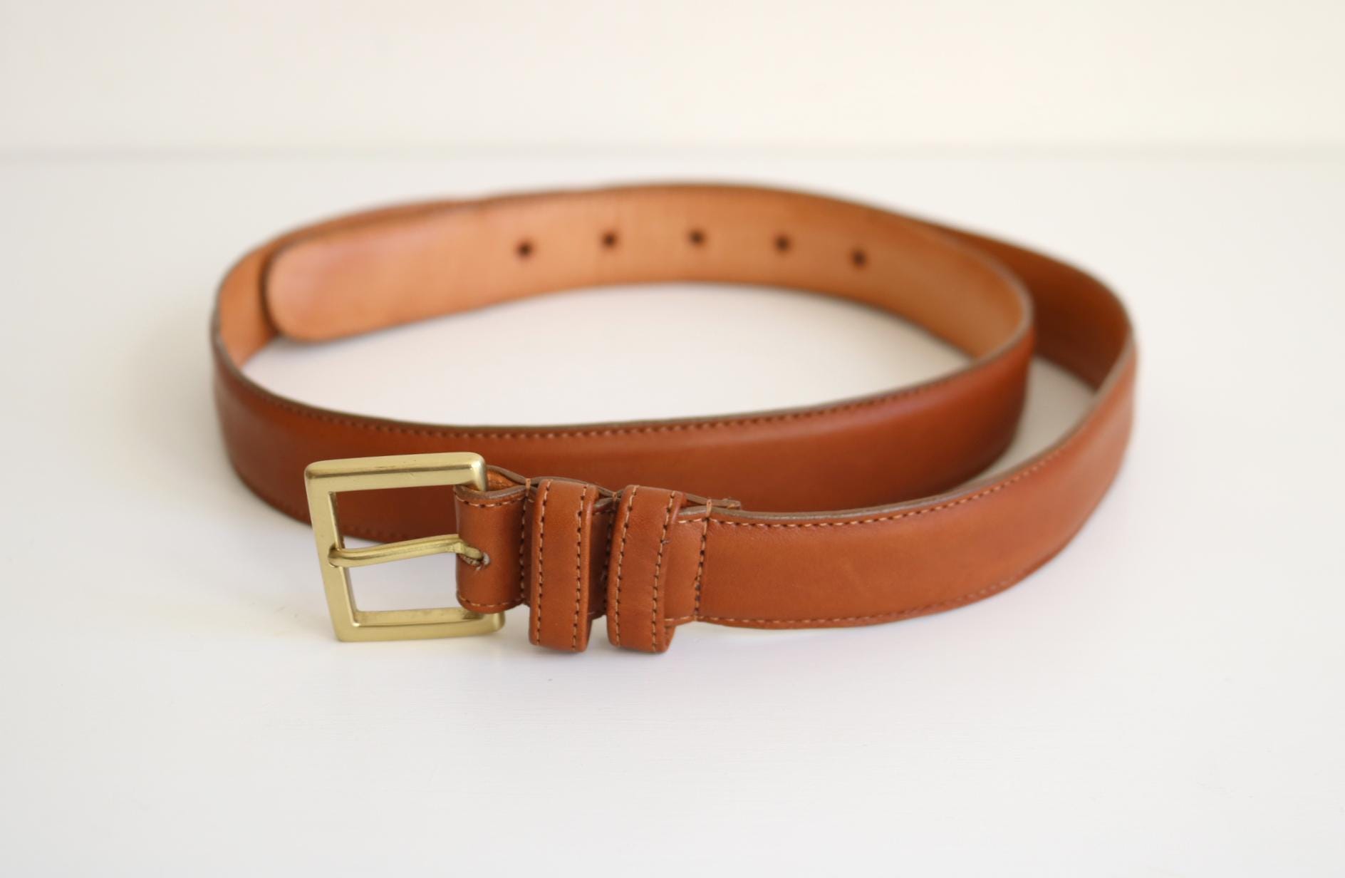 Coach British Tan Leather Belt | 38