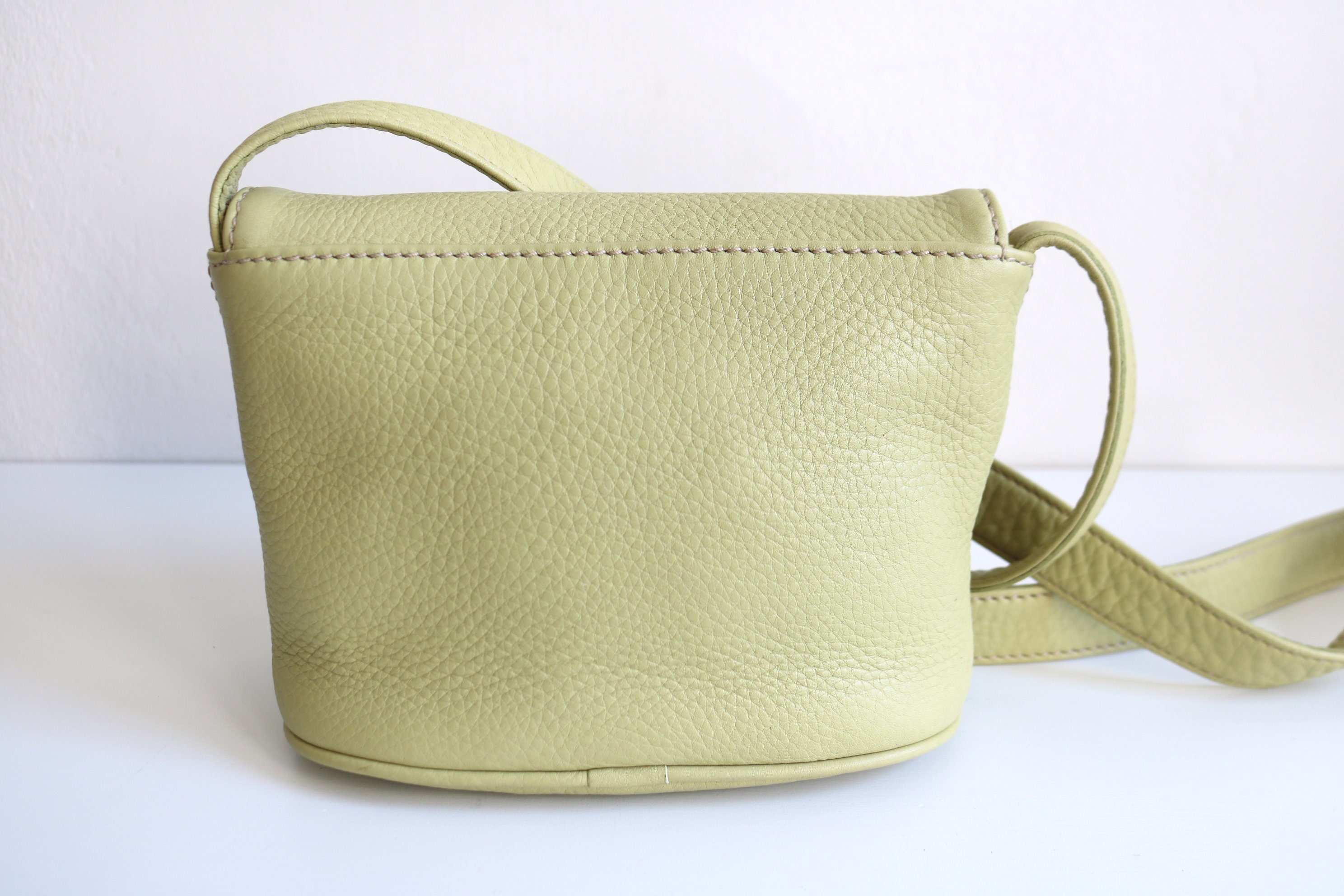 Coach Sonoma Flap Small Bag | Light Green Leather - Etsy