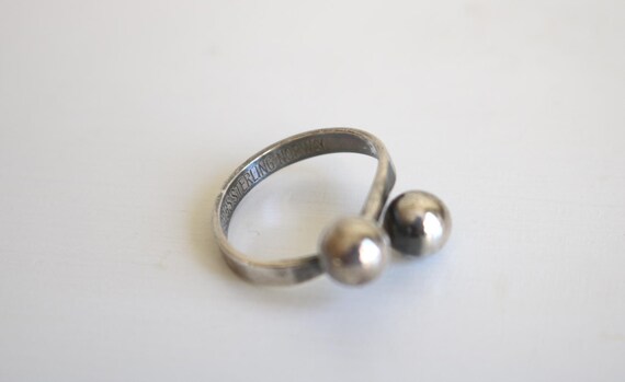 Norway Ansel Holmsen Sphere Crossover Sterling Ring | 7 View 4