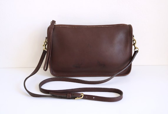 Coach Basic Bag Brown Leather