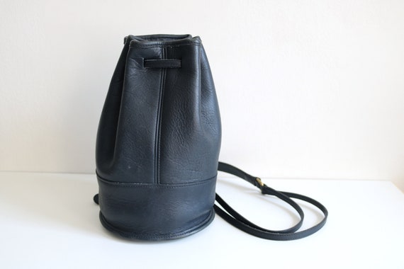 Buy Coach Bixby Sling Backpack | Navy Blue Leather Online in India