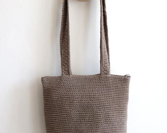 The Sak Crochet Double Strap Shoulder Bag | Beige Tan - Etsy