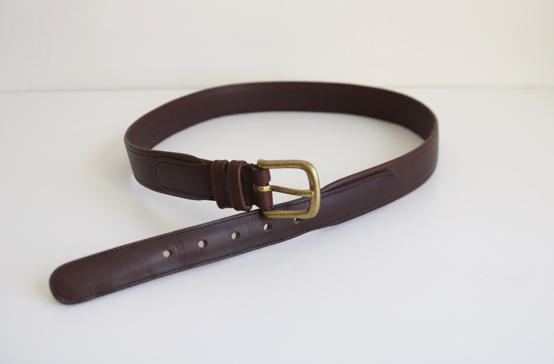 Coach Brown Leather Belt | 34 display picture 1