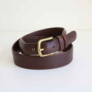 Coach Brown Leather Belt | 34 display picture 1