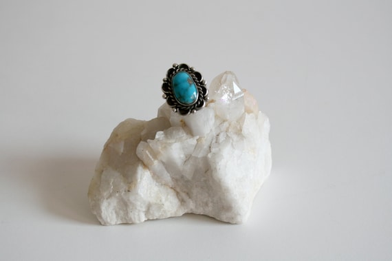 Native American Turquoise Ring 6 - image 2