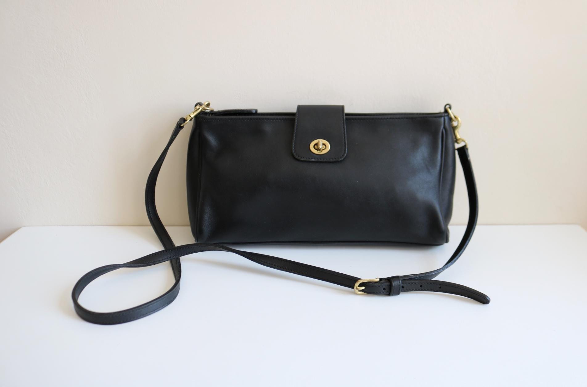 バッグ Coach Penelope Demi Pouch Turn Lock Bag Coach