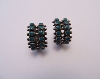 1940s Harvey Era Sterling Earrings