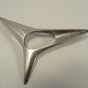 Georg Jensen Modernist Sterling Vintage Pin