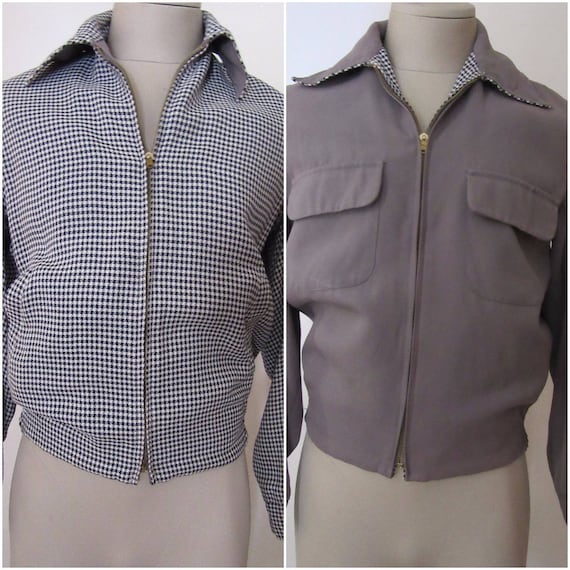 Reversible 1950s Jacket