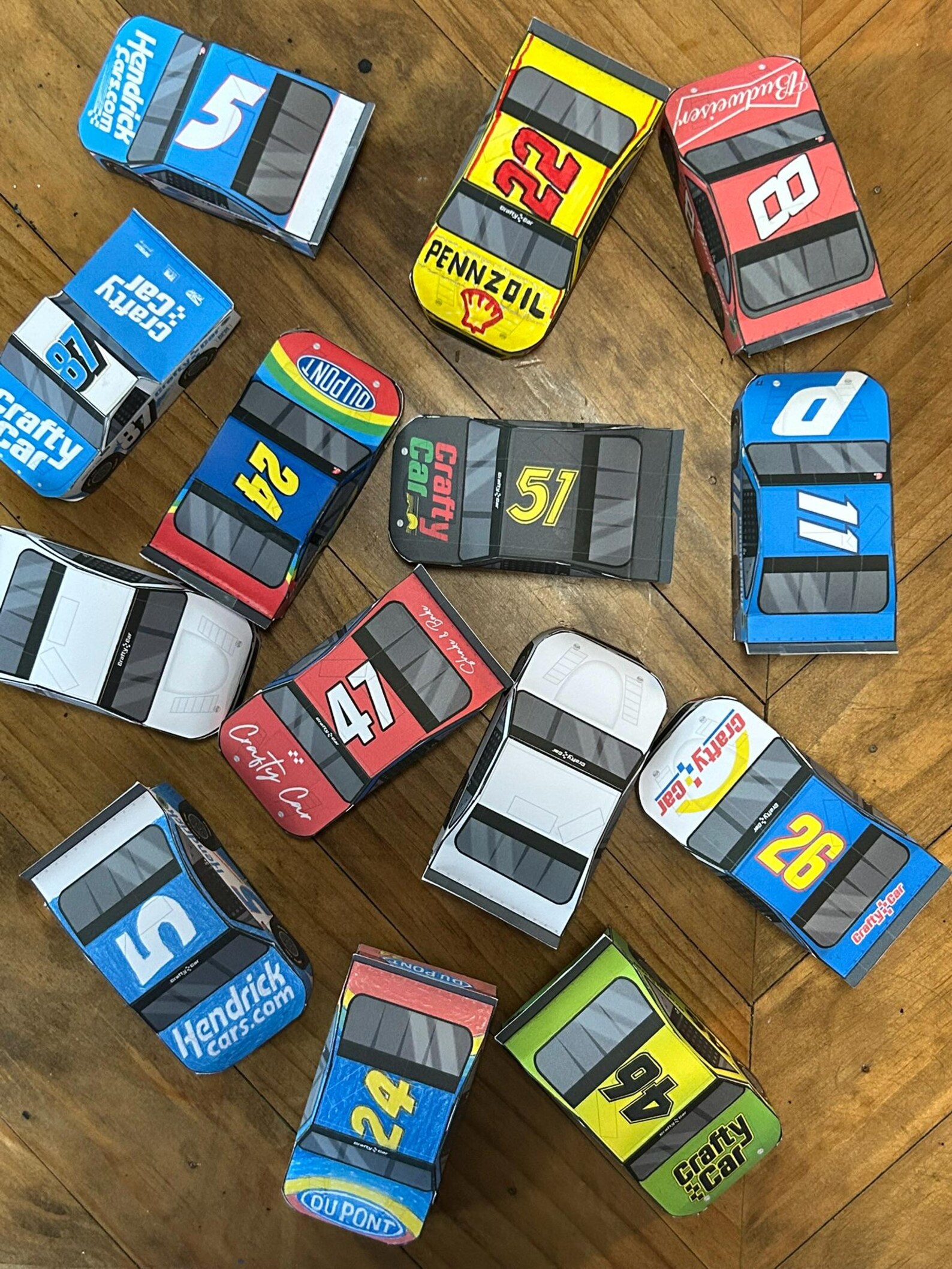 Printable Paper Race Car – Color & Build Your Own Stock Car | Kids ...