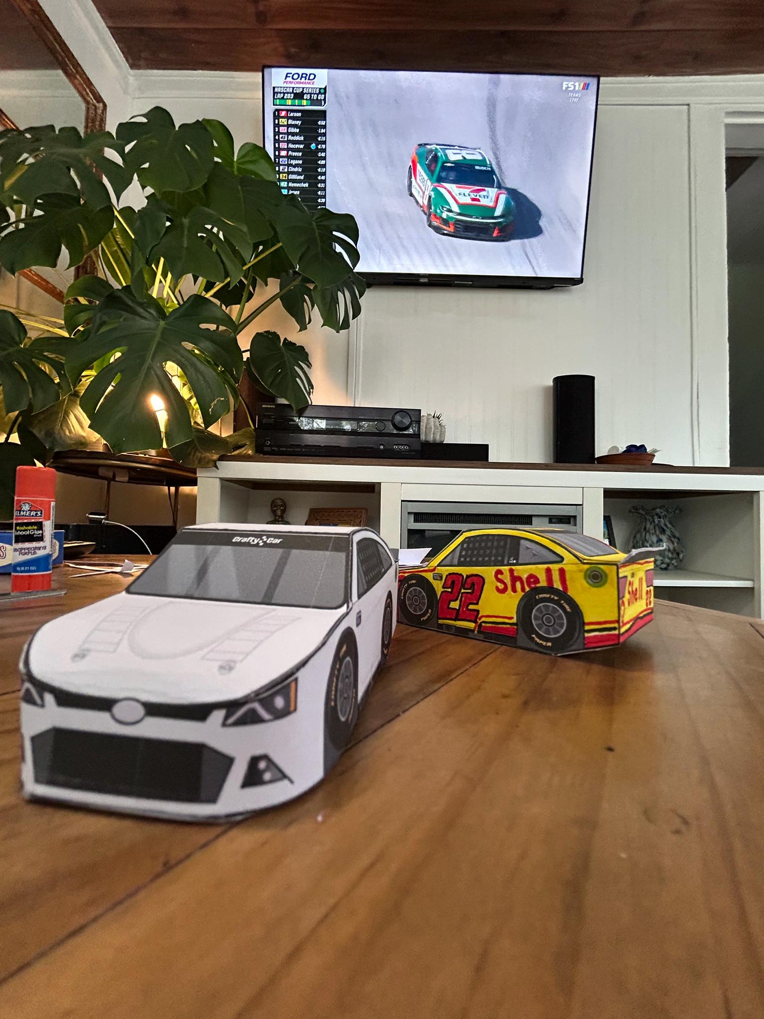 Printable Paper Race Car – Color & Build Your Own Stock Car | Kids ...