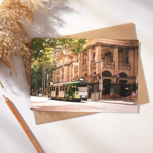 Melbourne Tram Print , Wall Art , Poster , Street Photography - Digital Download