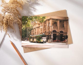 Melbourne Tram Print , Wall Art , Poster , Street Photography - Digital Download