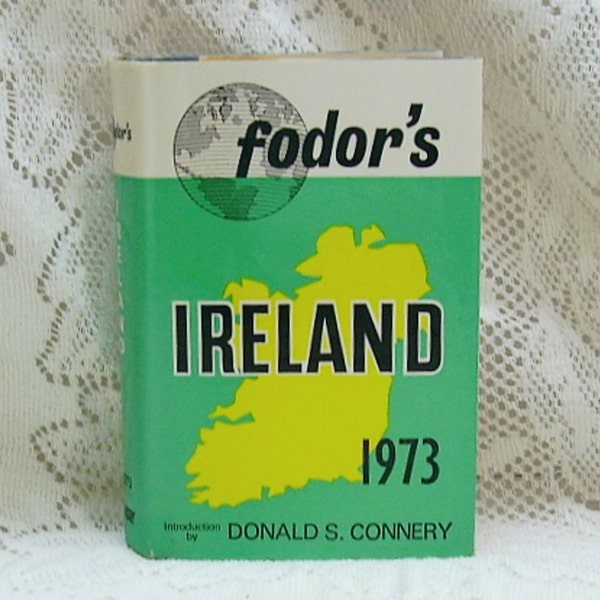 Fodors Ireland 1973 Travel Guide, Distressed Book
