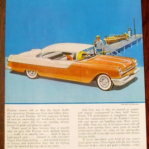 1955 Pontiac 870 Catalina, Magazine Ad