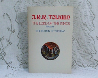 The Return of the King, Distressed Paperback Book, The Lord of the Rings by J R R Tolkien