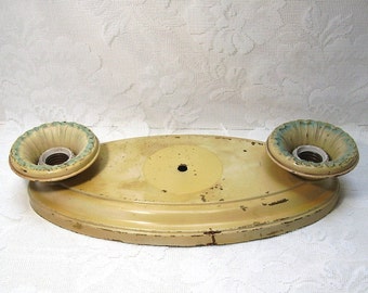 Vintage Art Nouveau Ceiling Light, Flush Mount from 1930s