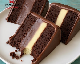 BEST RECIPE For The Most Amazing Classic Chocolate Cake | Rich, Moist, & Easy | Instant Download PDF