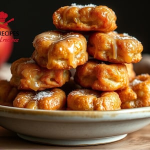 Apple Fritter Bites Recipe: Easy Glazed Fall Dessert (PDF Download)