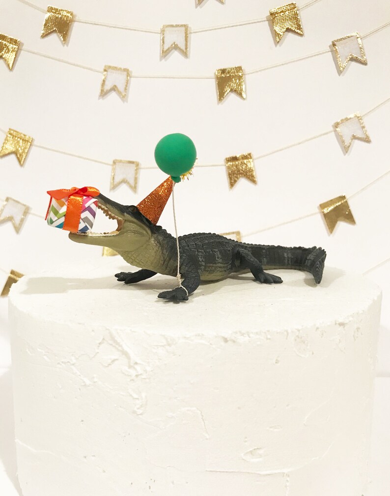 Python And Gator Cake Topper Alligator Cake Topper Crocodile Cake Cake Topper Birthday | Etsy
