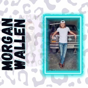 20oz Morgan Wallen Tumbler Wrap