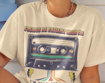 Nostalgic 1900s Tapes PNG - Please Be Patient With Me Artwork